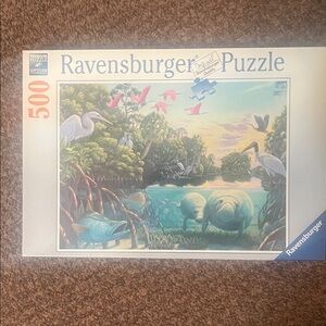 Ravensburger Colorful Nature Puzzle with Birds and Manatees